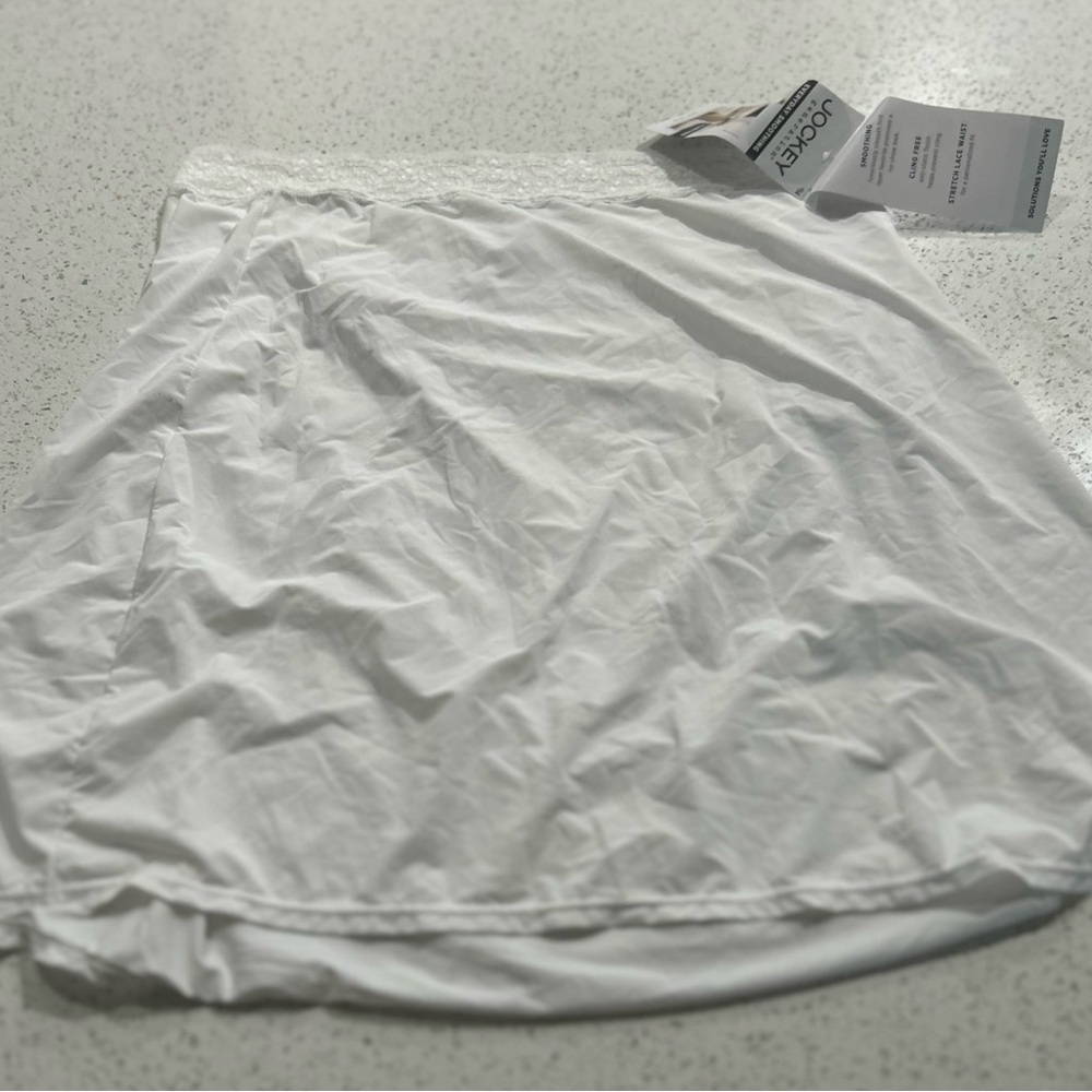 Jockey White slip size XL NWT